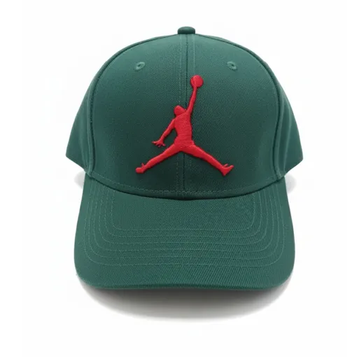 Jordan Oxidised Green Cap – Red Logo